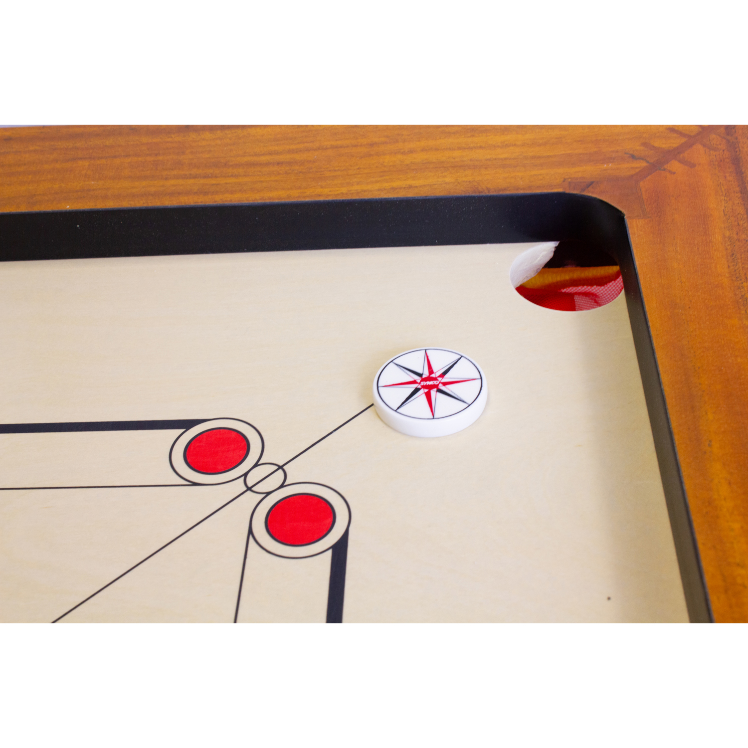 Synco Carrom Striker Platinum Plus Stern Motiv - 2931