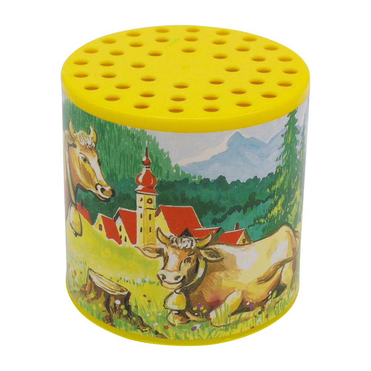 Kuhstimmen Dose Imitator - Kuhdose die witzige Idee 9301 Gelb