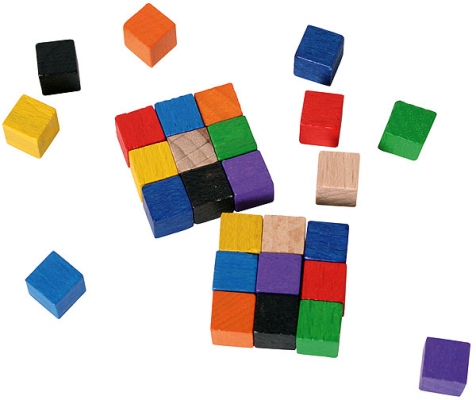 Mini-Farben-Sudoku - Mini Geduldspiel