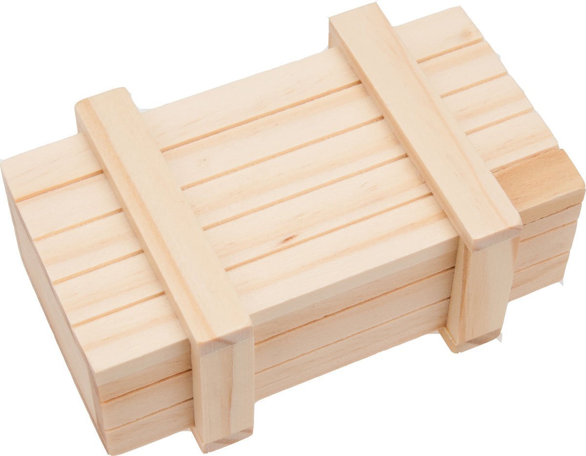 Trickkiste mit Geheimverschluss Holz Geschenkbox für Geldgeschenke 4-59