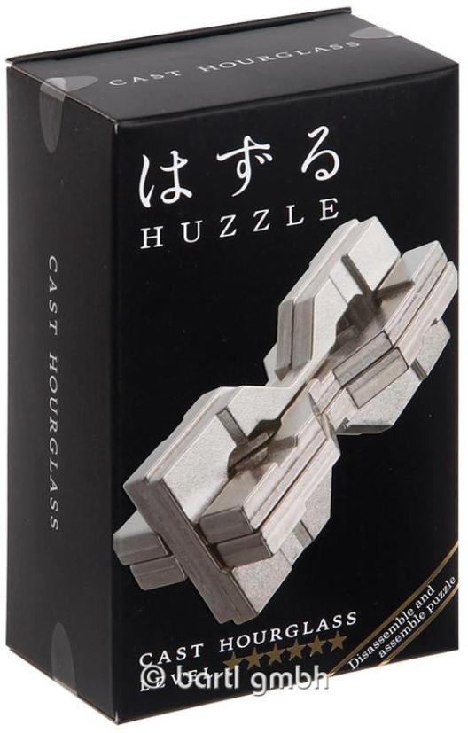Huzzle Cast Puzzle Hourglass