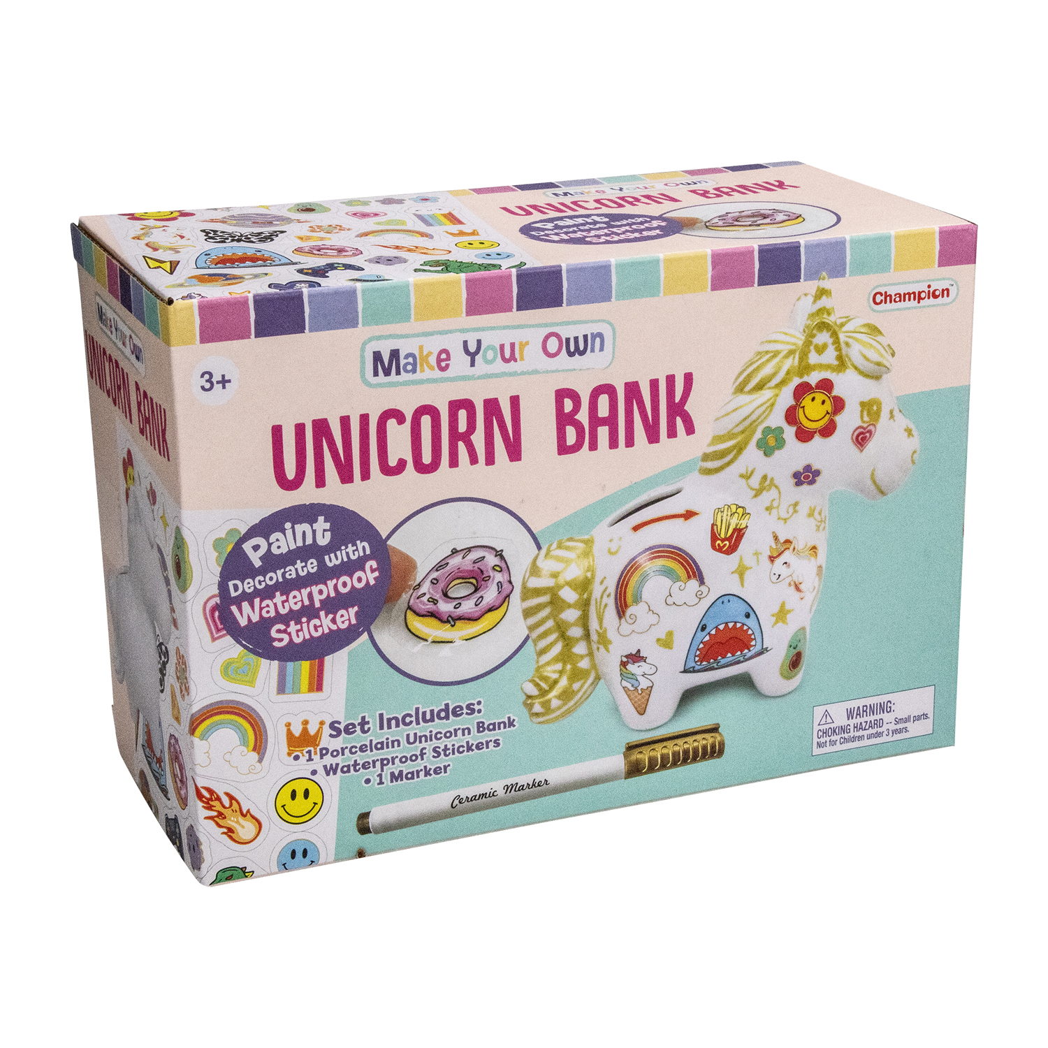 Magische Einhorn-Spardose – Bastelspaß für Mädchen & Jungen DIY-854