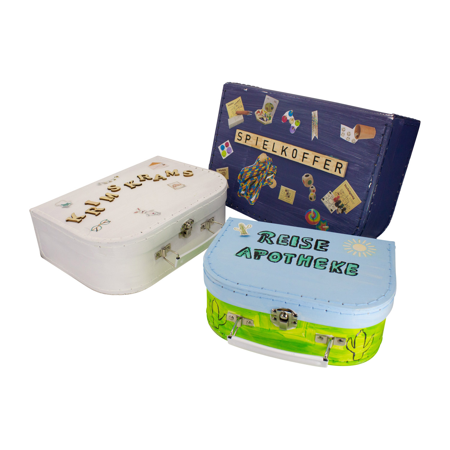 DIY Pappkoffer-Set – Bemalen, Bekleben & Gestalte -18103