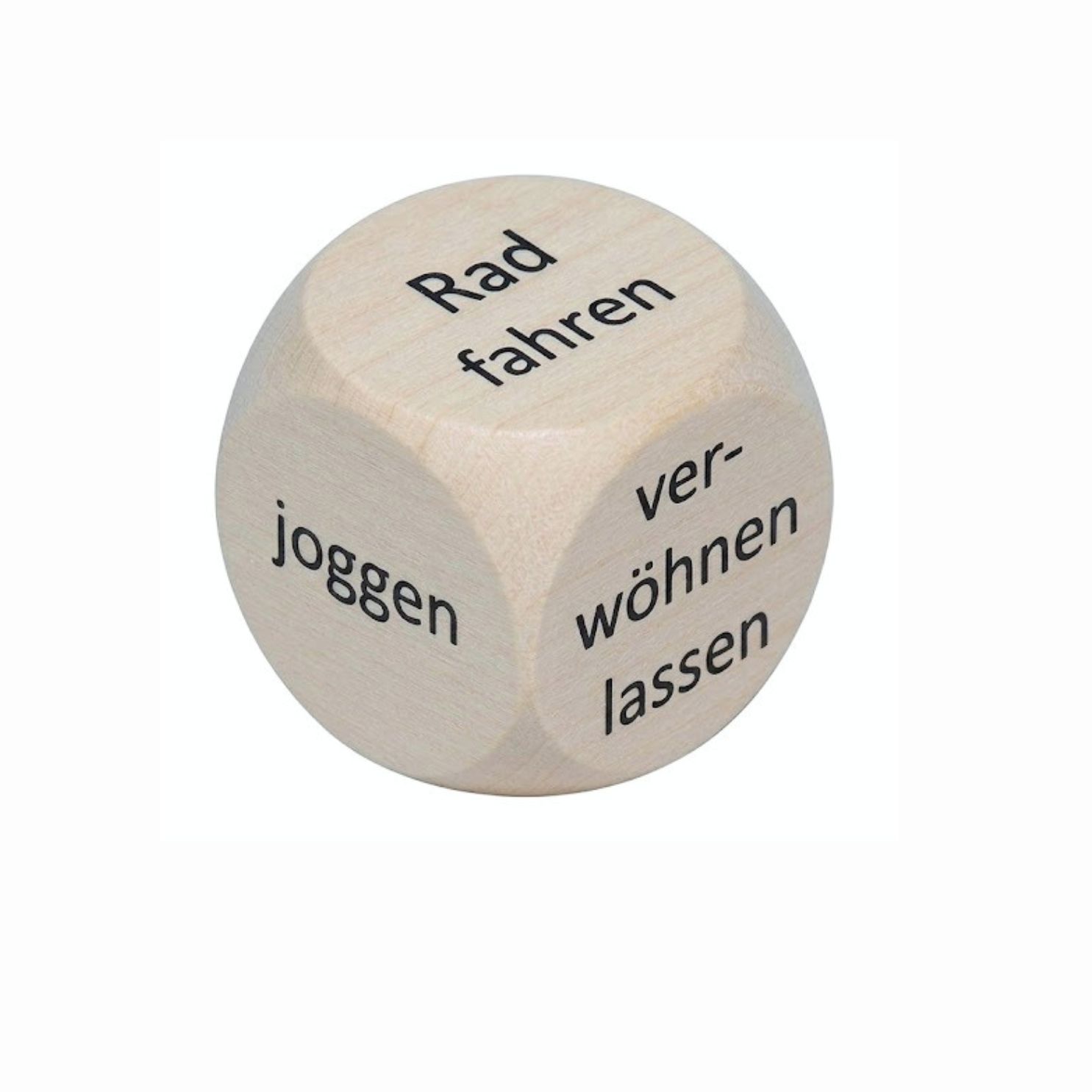 Freizeit Holzwürfel 30 mm Aktivitätswürfel - 1 Stück  - 4141