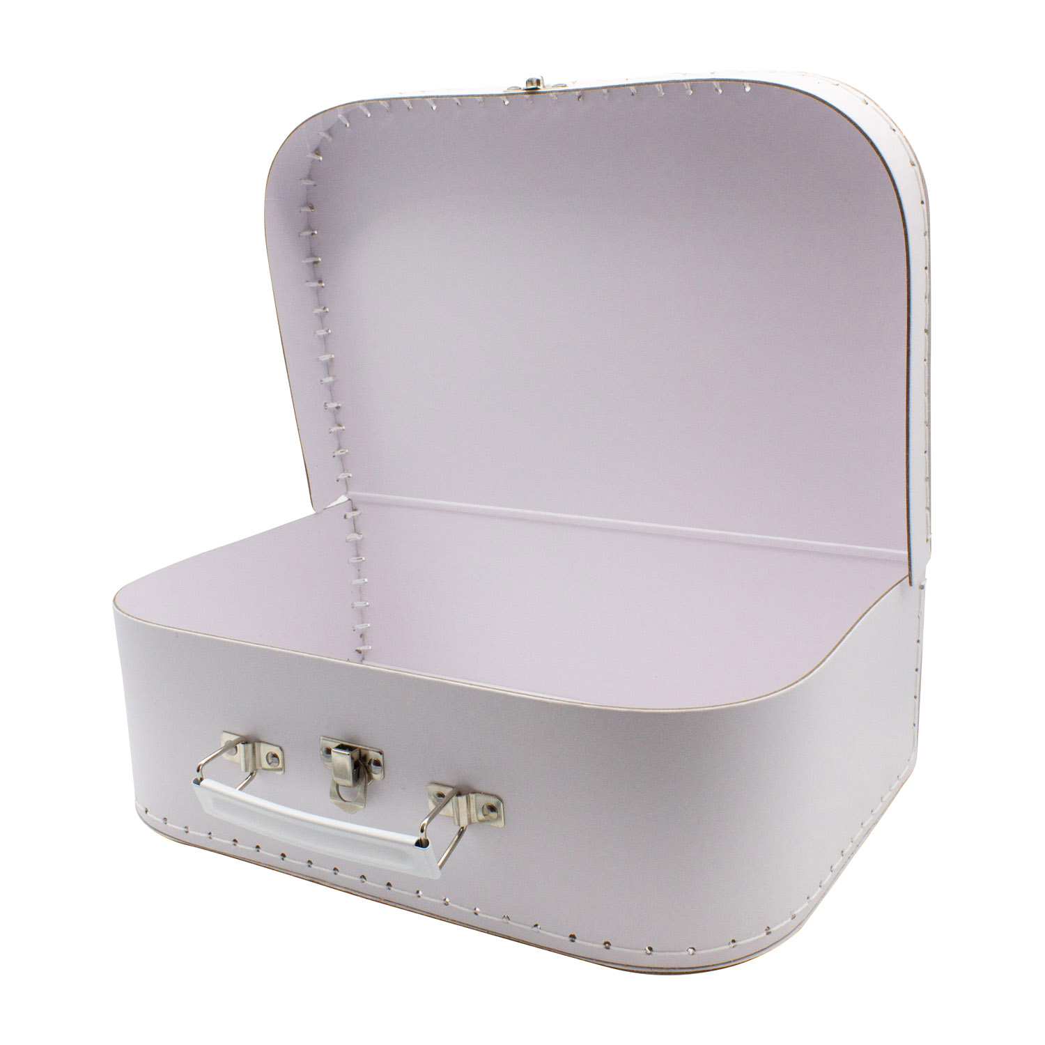 Kreativer Pappkoffer – Hartpappe mit Griff & viel Platz Gr.  (L) - 18104