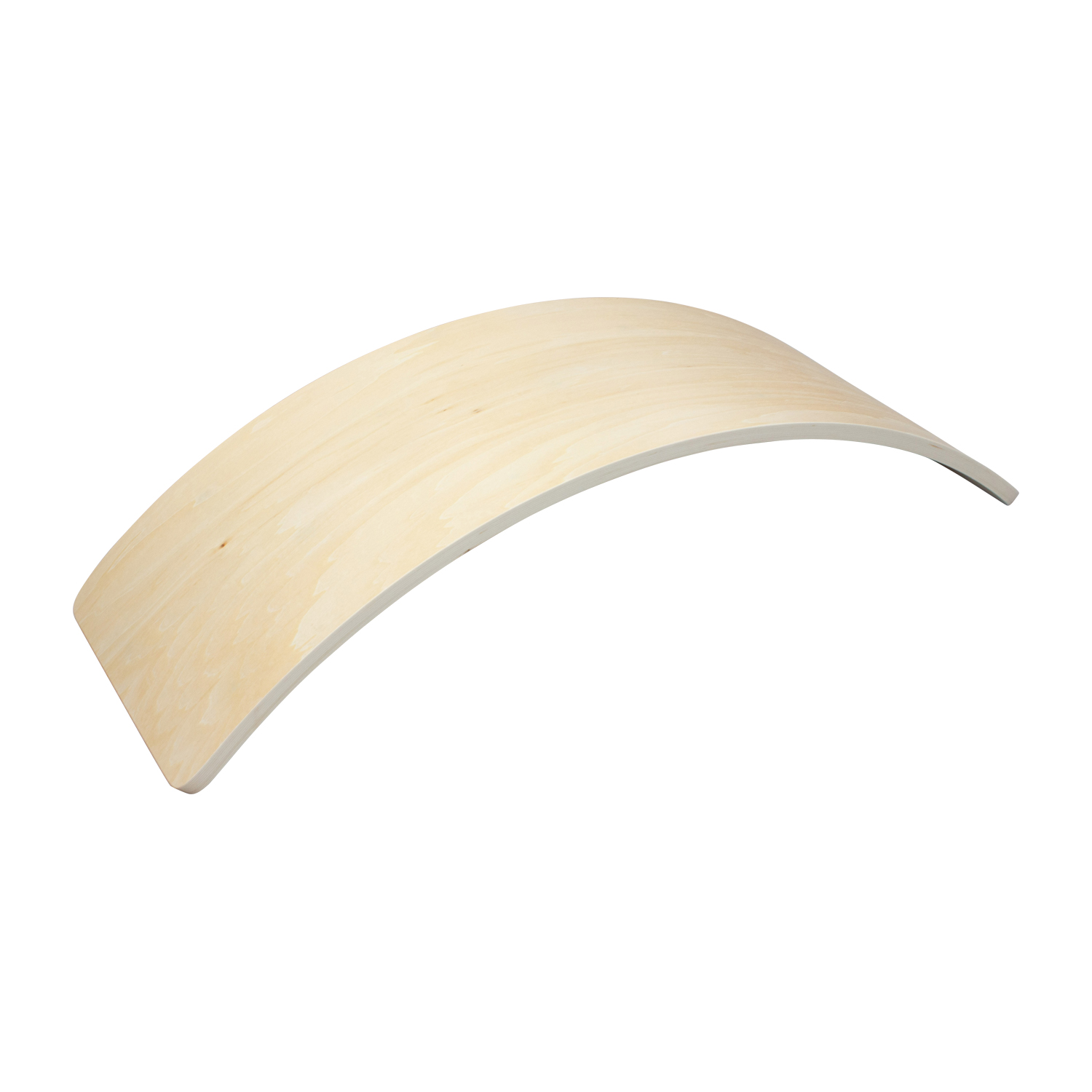 GICO Balance Board Balancierbrett Holz natur 82 x 30 cm - Wackelbrett Spielspaß in Top Qualität - 6555