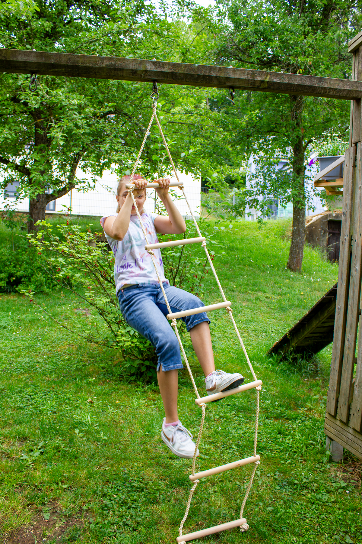 Strickleiter für Kinder aus Holz emwe  - 22071