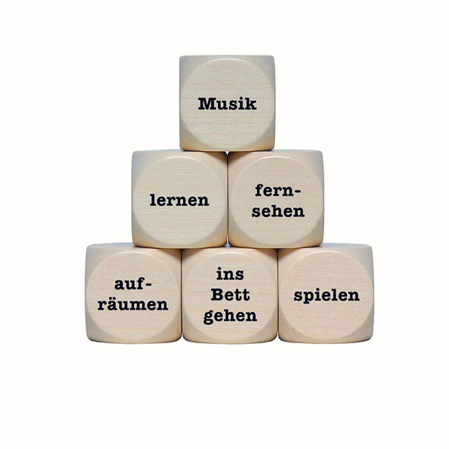 Kinder Was Tun Holzwürfel Entscheidungswürfel 1 Stück--4136