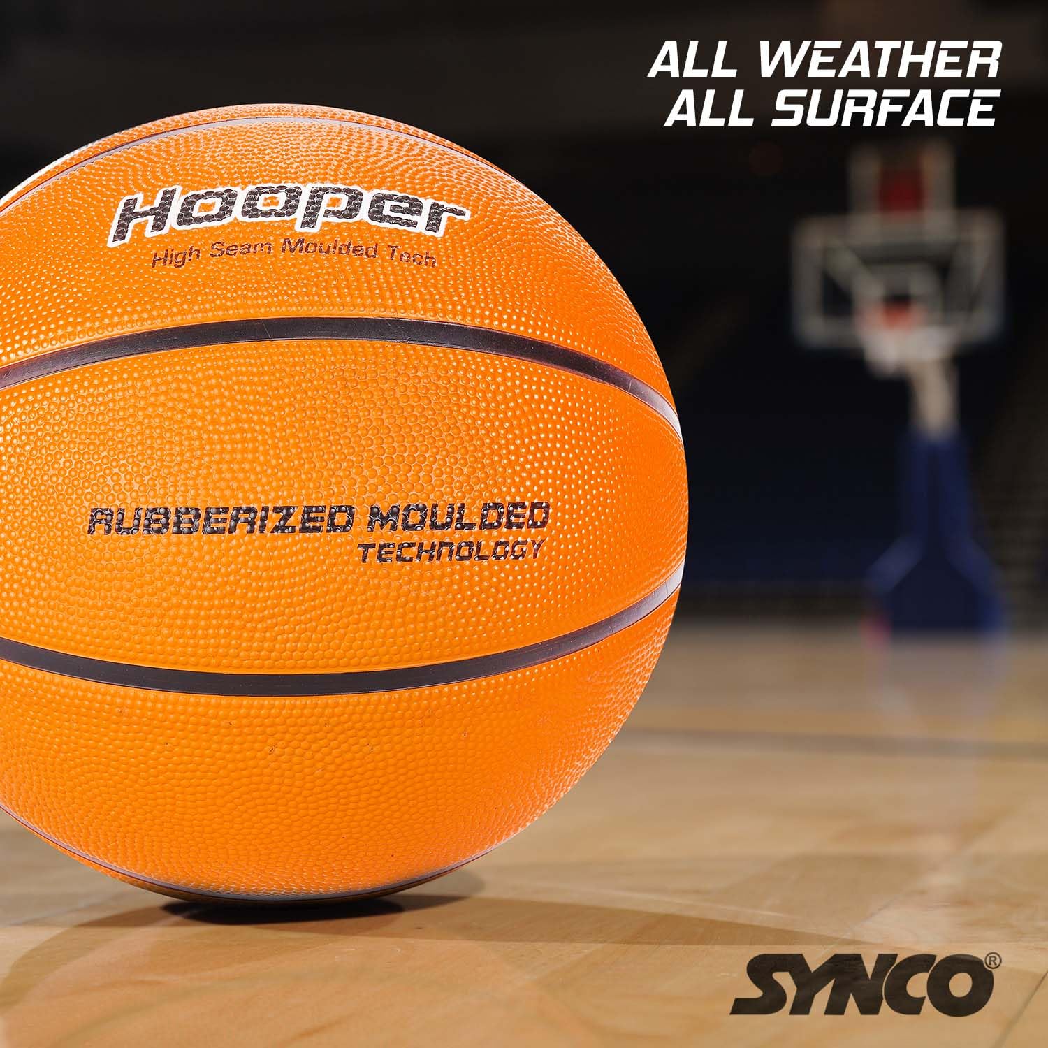 Synco Hooper Basketball – Größe 7  Indoor Outdoor geeignet - 1020