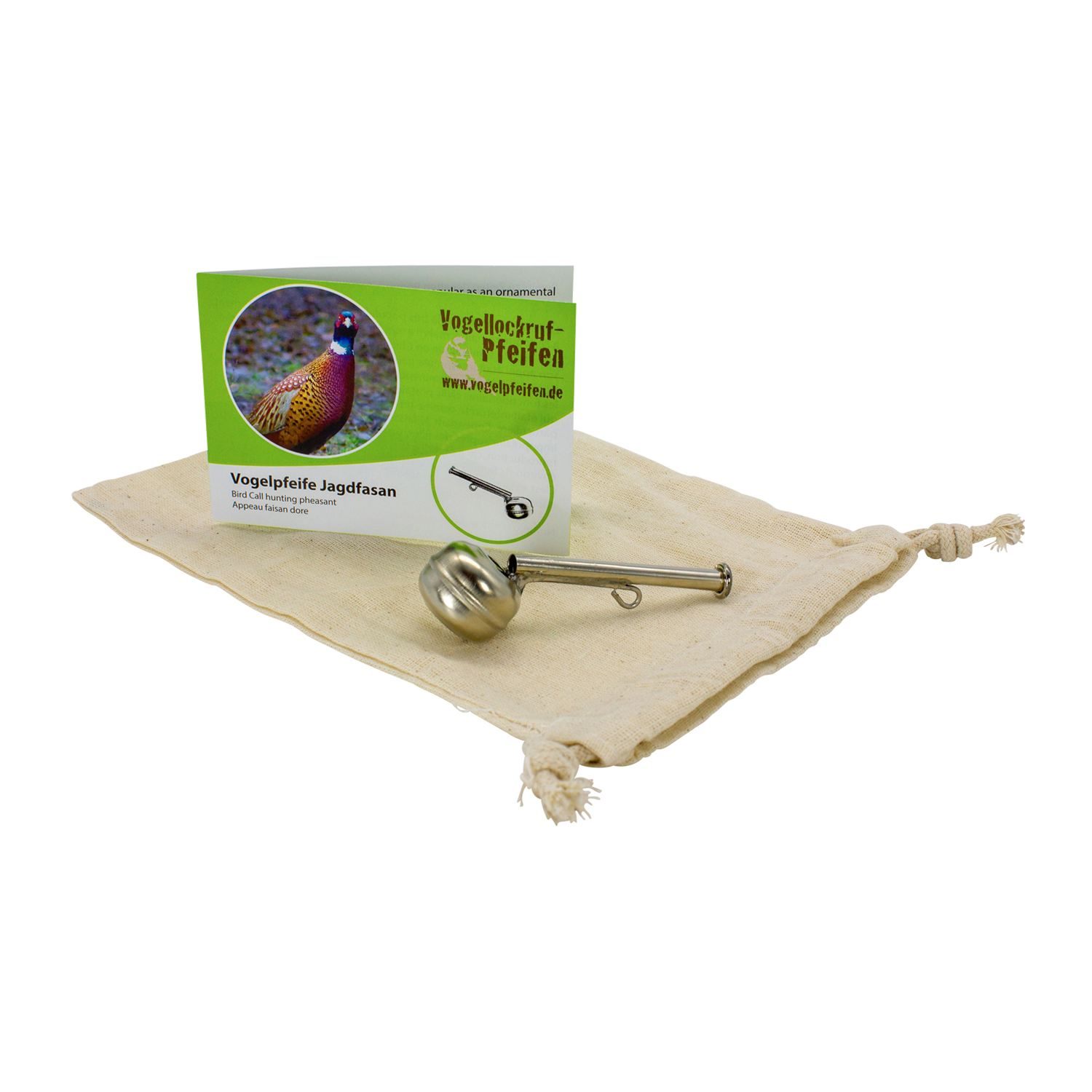 Vogelpfeife Jagdfasan - V406